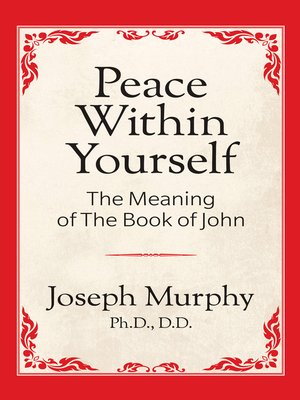 cover image of Peace Within Yourself